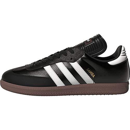 Adidas Samba zapatilla clásica de interior. Zapatilla de fútbol, Blanco (negro, blanco (Run White/Black/Run White)), 10,5 D(M) US