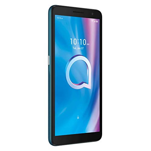 Alcatel 1B – Smartphone de 5.5” HD+, Pantalla 18:9, Quadcore, 2GB Ram, Memoria 32GB, Ampliable MicroSD, Cámara 8MP, Frontal 5MP, 3000 mAh de Batería, Verde [Versión ES/PT]