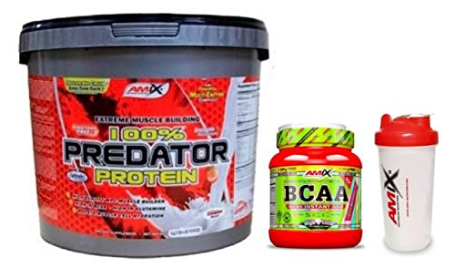 AMIX Predator Protein - 4 Kg Vainilla + Bcaa Instant + Mezclador