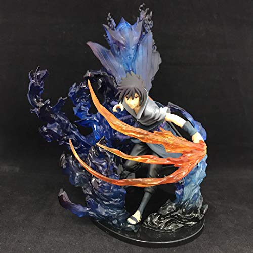 Anime Naruto Figura de acción Naruto Sasuke Itachi Figura de acción Pop Naruto Figura de Personaje PVC Estatua Figura de acción Estatuas Figuras Personaje Estatua Decoración 22CM (Sasuke)