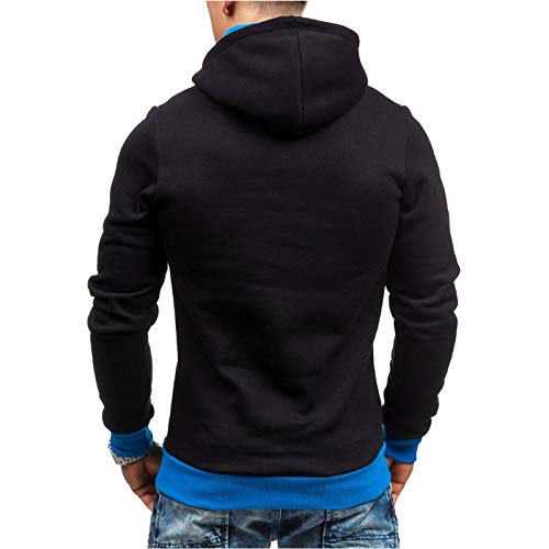 BABQ-HTRS Sudadera con Capucha para Hombre - Chaqueta con Cremallera Inclinada con Estampado de Agusta-MV Sudadera con Capucha Ropa Deportiva de Moda Abrigo con Capucha - Regalo para Adolescentes