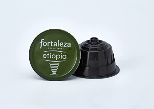 Café FORTALEZA - Cápsulas de Café Etiopia Compatibles con Dolce Gusto