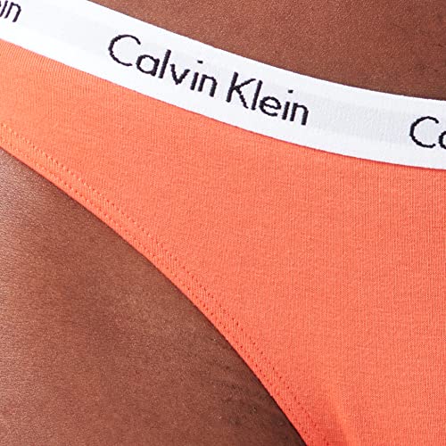 Calvin Klein Bikini Estilo Ropa Interior, Cherry Moon, M (Pack de 2) para Mujer