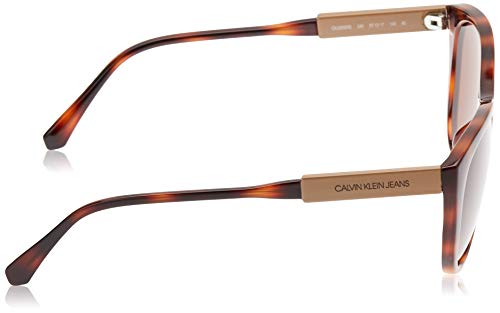 Calvin Klein Jeans CKJ20500S, Gafas de Sol para Mujer, Marrón (Brown), Talla Única