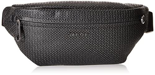 Calvin Klein Warmth Waistbag Nano, Crossovers para Hombre, Black, Medium