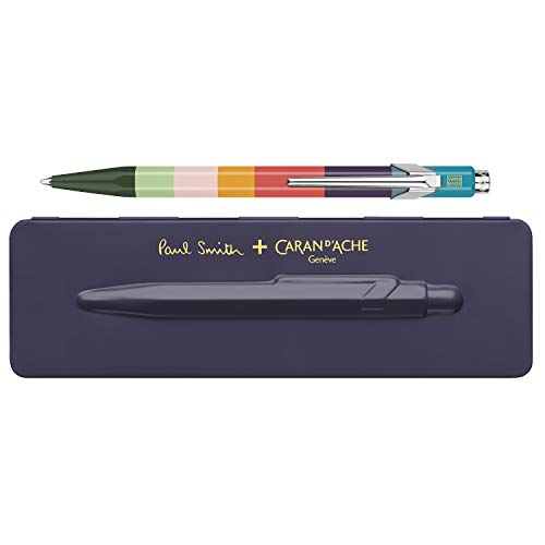 Caran d'Ache Paul Smith 852 - Bolígrafo estuche Damson, color morado