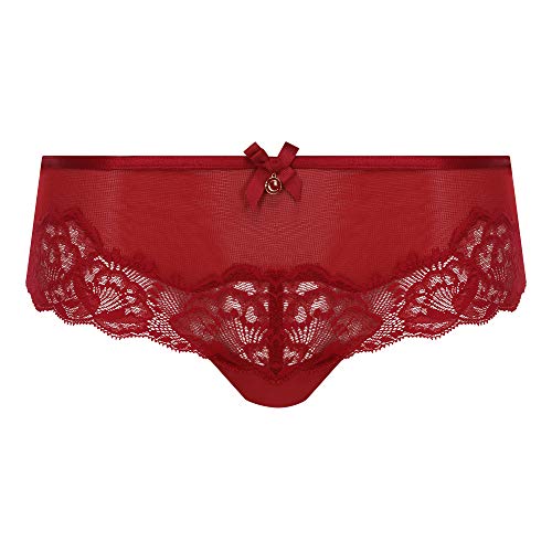 Chantelle Orangerie Boxer, Rojo (Pomme D'amour Xj), 44 para Mujer