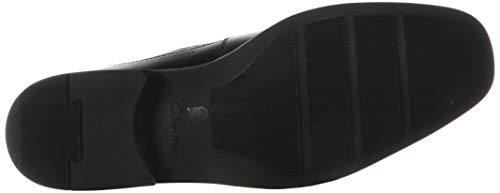 Clarks Tilden Gratis Hombres Amplia Mocasines De Cuero 8 UK/ 42 EU Negro