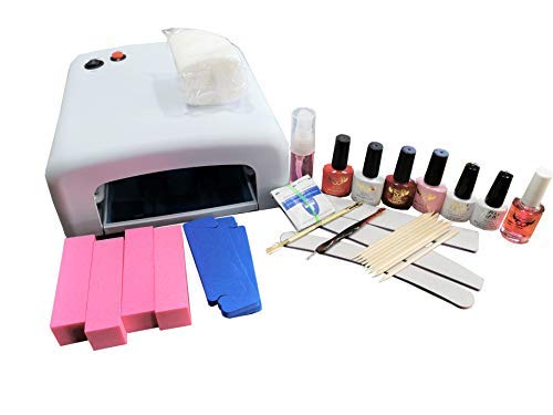 Crisnails Kit de Decoración para Manicura y Pedicura, con Todos los Accesorios y las Herramientas Necesarios para Manicura y Pedicura Profesional