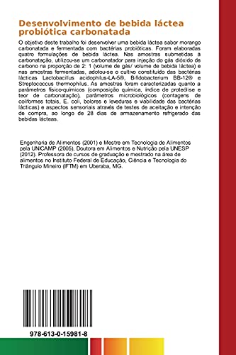 Desenvolvimento de bebida láctea probiótica carbonatada: Características físico-químicas, microbiológicas e sensoriais