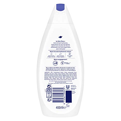 Dove Gel de Ducha nutrición intensa 400ml - Lote de 3