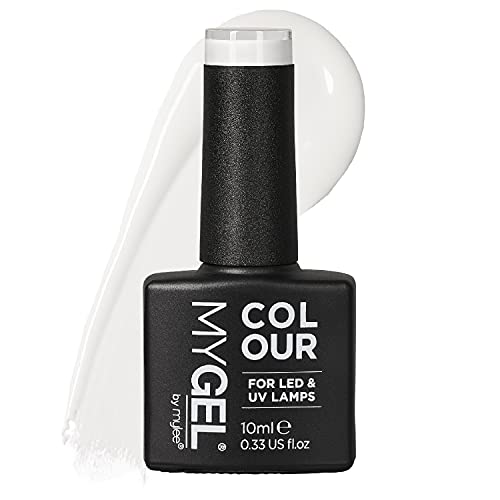 Esmalte de gel para uñas MyGel, de MYLEE (10ml) MG0110 - Break The Ice UV / LED Nail Art Manicure Pedicure para uso profesional en el salón y en el hogar - Larga duración y fácil de aplicar