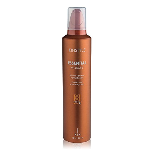 Espuma de volumen de fijación flexible, espuma de volumen con fijación flexible, Essential Mousse Kin Cosmetics