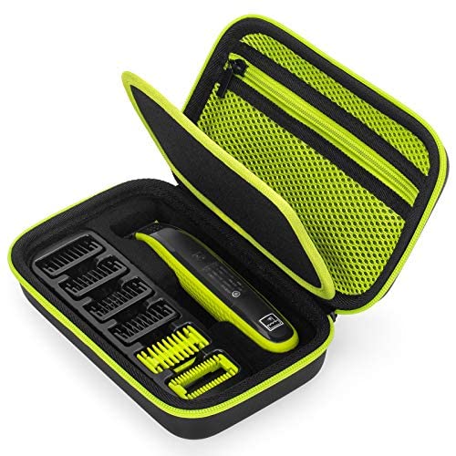 Funda Estuche para Philips OneBlade QP2520, QP2630, QP2530, QP2620 Recambio, Caja Cubrir de Rígida Almacenamiento para One Blade Bolso