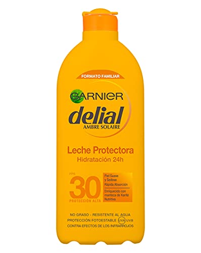 Garnier Delial Leche Protectora Ultra-Hidratante FPS30 - Total: 400 ml