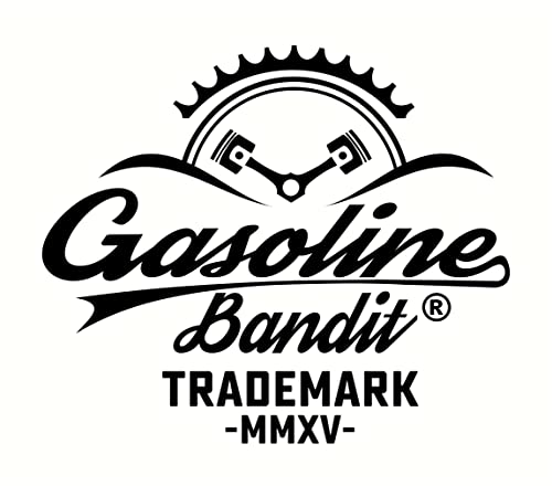 Gasoline Bandit - Camiseta con aspecto de vaquero desgastado para fans del ejército de EE. UU. Negro lavado. M