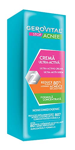 Gerovital Stop Acnee, Crema ultraactiva, por tipo de piel: Acneica Combinada Grasa, 15 ml