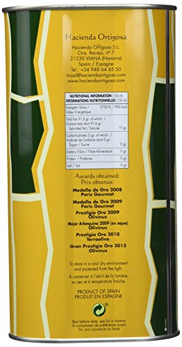 Hacienda Ortigosa, Aceite de oliva (Virgen extra) - 3l.