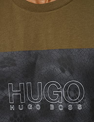 HUGO Dolive_U214 Camiseta, Dark Green 304, M para Hombre