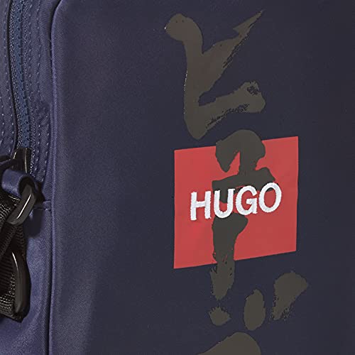 HUGO Herren Record KJ_NS Rucksack, Navy411, OneSize