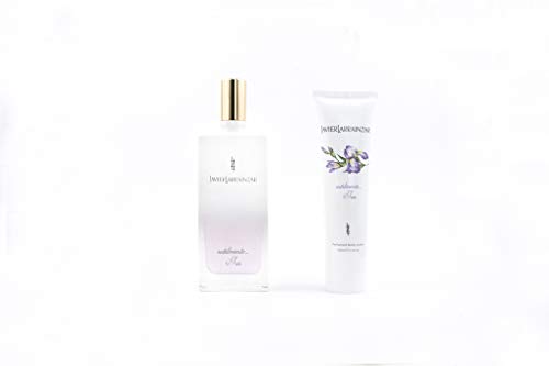 Javier Larrainzar, Sutilmente Iris Estuche de Regalo para Mujer, Eau de Parfum 100 ml y Body Lotion 100 ml