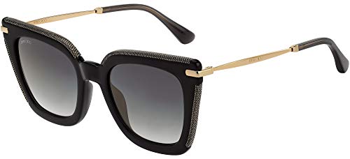 Jimmy Choo Gafas de Sol CIARA/G/S BLACK/GREY SHADED 52/22/145 mujer