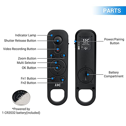 JJC - Control Remoto inalámbrico Bluetooth para cámara Nikon Z50 COOLPIX P1000 P950 A1000 B600, reemplaza el Control Remoto Nikon ML-L7