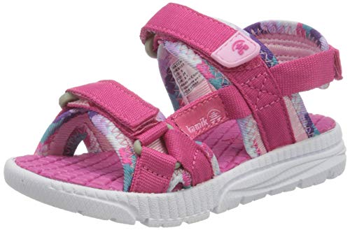 Kamik Match2, Sandalias de Talón Abierto Niños, Rosa (Magenta mag), 22 EU