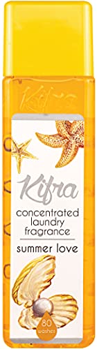 KIFRA SUMMER LOVE Perfume de Lavandería Concentrado 200ml 80 Ciclos de Lavado