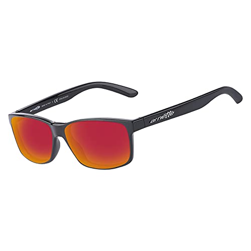 LenzReborn Reemplazo de lente polarizada para Arnette Slickster AN4185 Sunglass - Más opciones, Rojo Fuego - Espejo polarizado, Talla única