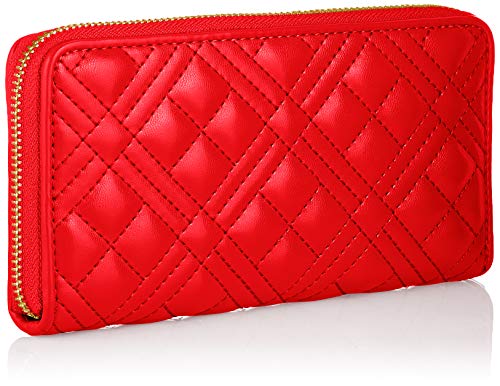 Love Moschino JC5630PP0BKA0, Billetera para Mujer, Rojo, Normale