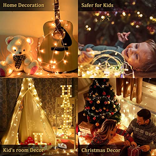 Luces Navidad Exterior, Elegear 100M 1000 LEDs Guirnalda Luces Exterior, IP44 Impermeable Luces Navidad, Guirnalda Decoracion con 8 Modo para árboles de Navidad, Fiestas, Jardines,Casa