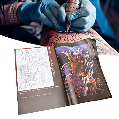 Mito Patrón De Color Libro De Tatuaje Plantilla De Atlas Del Tatuaje 120 Páginas Diseños De Tatuaje Fantasía, Dragón, Para Patrón De Artista Del Tatuaje