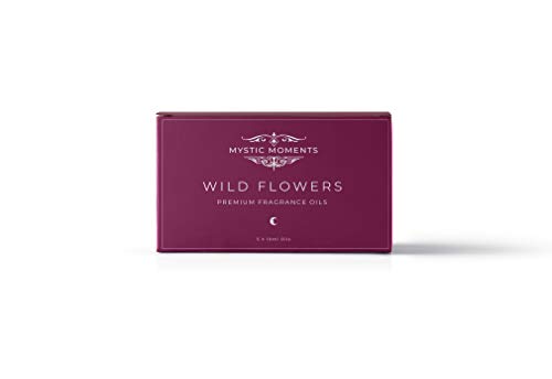 Mystic Moments Paquete de Inicio de Aceite fragante, Flores Silvestres, 5 x 10 ml
