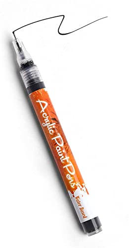 Nail Art Painting Pen Quick Dry Acrylic Paint Graffiti Pen 1mm Tip DIY Nail Beauty Tool, Nail Art Painting Pen, for Acrylic/Natural/Gel Nails (4 colors)