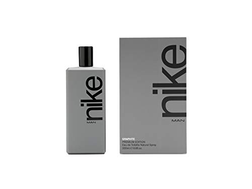 Nike Graphite, Eau de Toilette para Hombre, Promoción, 200 ml