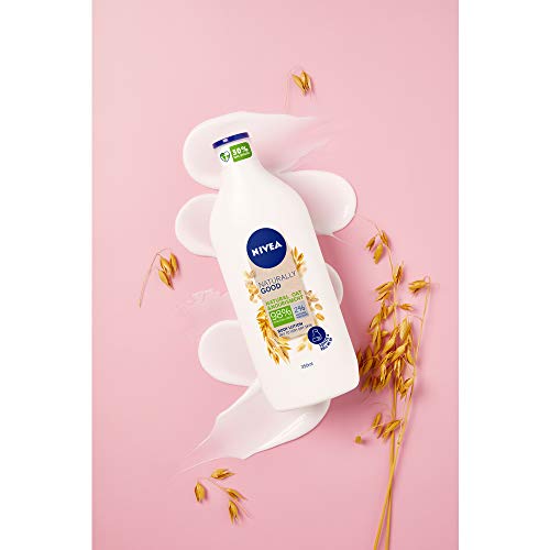 NIVEA Naturally Good Loción Corporal Avena Cuidado Nutritivo Piel Muy Seca 350 ml