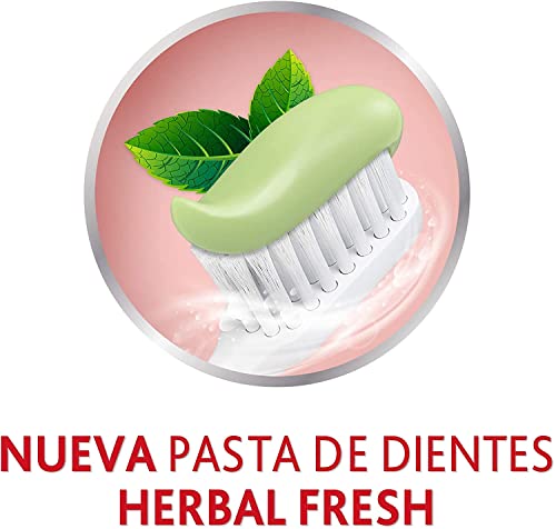 Parodontax, Herbal Sensations, Pasta de Dientes, Ayuda a Detener y Prevenir el Sangrado de Encías, Sabor Menta, Melisa y jengibre , Pack de 3 x 75 ml