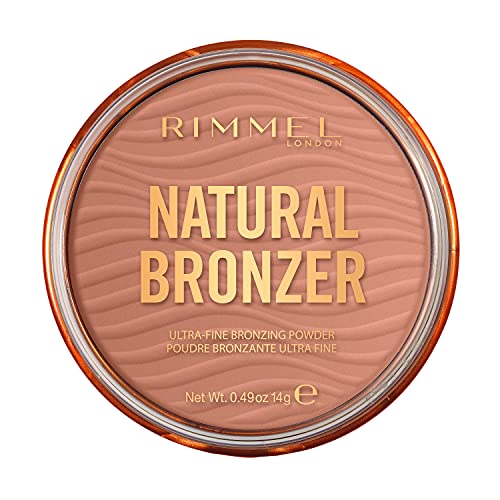 Rimmel London Natural Bronzer, Bronceador, Tono 1 Sunlight - 14 g