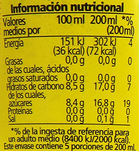 Schweppes Tónica Original, Bebida Refrescante - Botella PET 1L - Pack de 6