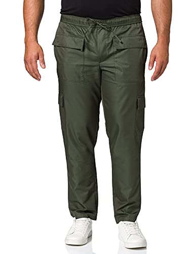 Sisley Trousers 4VON55GN9 Pantalones, Verde 1d1, 44 para Hombre