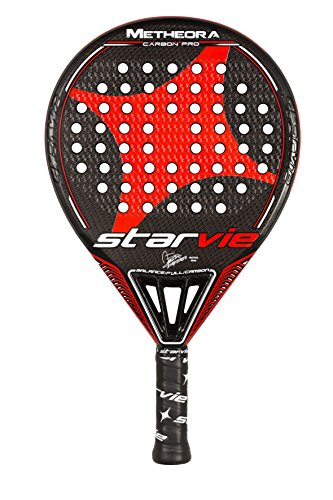 StarVie Metheora Carbon Pro Pala de Pádel, Unisex Adulto, Rojo, Talla Única