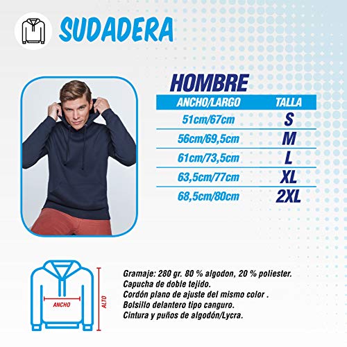 Sudadera de Hombre Star Wars Dark Vader Yoda Death Star 018 XL