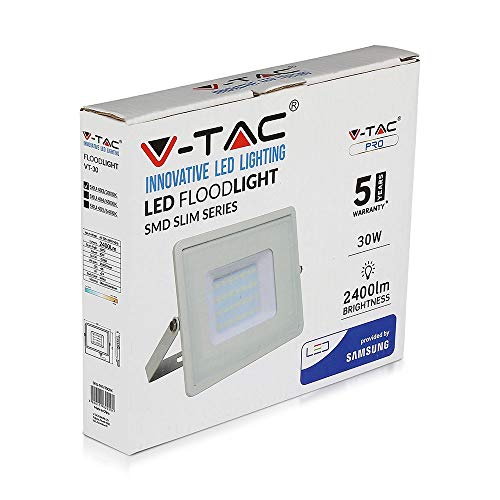 V-TAC 404, Aluminio, Bianco, 4000K, 17,8 x 15,2 x 2,8 cm