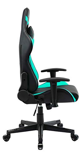 VALK Nyx - Silla Gaming, Silla Gamer, Reclinable 160º, Reposabrazos 2D, Transpirable, Ergonómica, Silla Escritorio Silla Oficina, Verde Menta