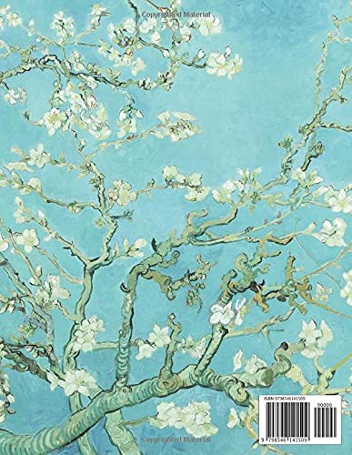 Vincent Van Gogh Almond Blossom Journal: Almond Blossom Van Gogh Journal / Van Gogh Notebooks for Writing / Large 8.5 x 11 / 120 Pages