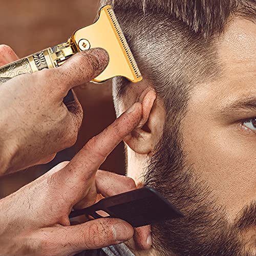 VUENICEE Cortadora de Cabello Cortapelos,Cortapelo para Hombres, Cortapelos Hombre Profesional Eléctrica,Maquina Cortar Pelo Inalámbrica USB Recargable, 4 Peines Limitados Profesionales.