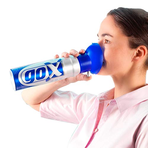 1 Botella De Oxígeno | Capacidad 6L en Formato de Gas | Dificultades respiratorias, Contaminación, Bienestar, Deporte, Relajación, Relajación, Meditación, Resistencia, Productividad, Rendimiento