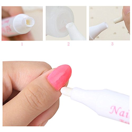 1 Piece Nail Art Corrector Pen Remove Mistakes + 3 Tips Newest Nail Polish Corrector Pen Cleaner Erase Manicure by GDRAVEN