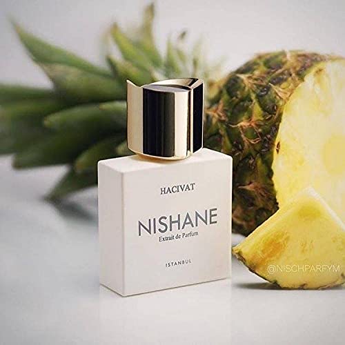 100% auténtico Nishane HACIVAT Extrait de Parfum 50 ml + 2 viales de muestra de nicho - Gratis